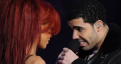 Rihanna and Drake at The NBA All-Star Game