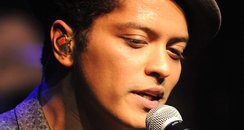 Bruno Mars performs live in concert