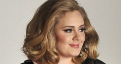 Adele arrives at the BRIT Awards 2012