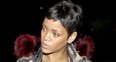 Rihanna heads to the recording studio