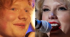 Ed Sheeran and Taylor Swift
