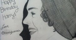 harry styles birthday card