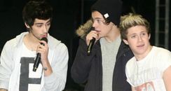 One Direction tour rehearsals