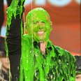 Pitbull at the Nickelodean Kids Choice Awards 2013