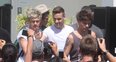 One Direction mobbed in Miami