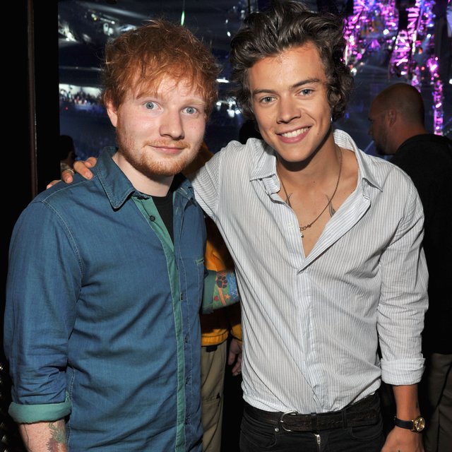 Ed Sheeran reveals Harry Styles is well-endowed and claims the heartthrob leaked nude picture of 