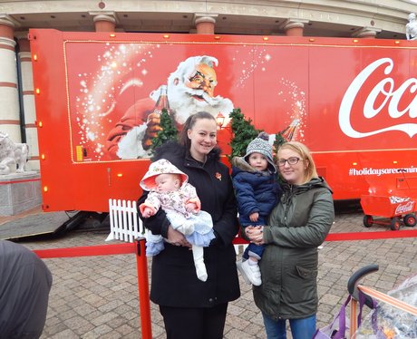 coca Cola Truck Trafford Centre 2015