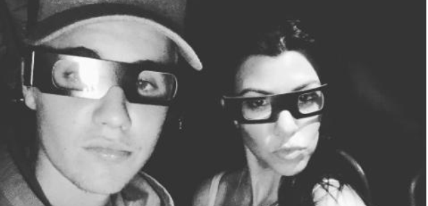 Justin Bieber Kourtney Kardashian