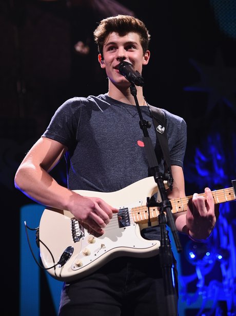 Sometimes when Shawn starts strumming that guitar it's hard to ...